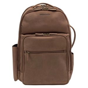 Johnston & Murphy Leather Backpack